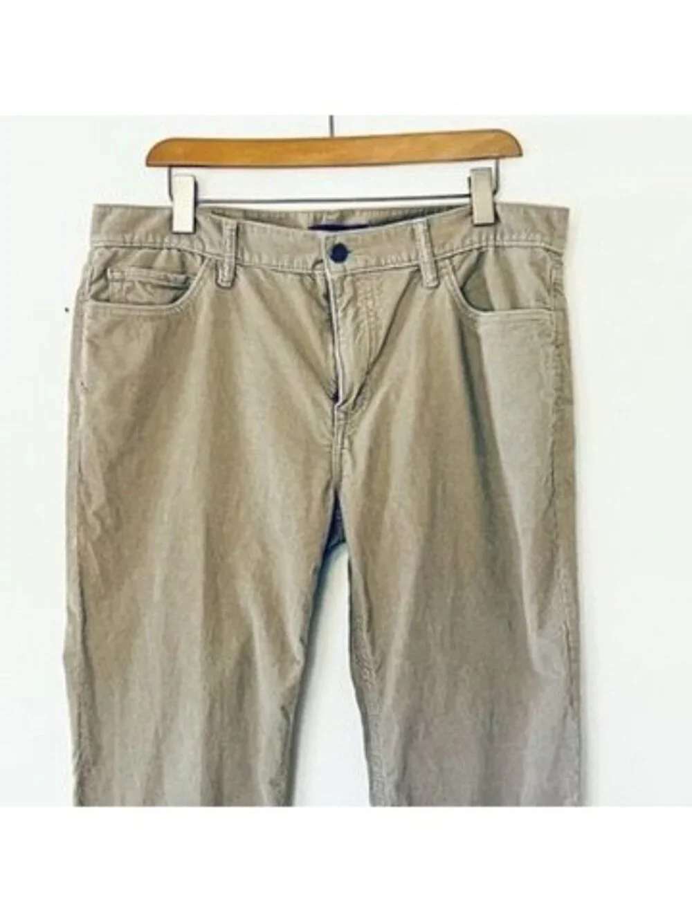 Banana Republic Mens Brown Slim-Fit Corduroy Pants Size 32 x 32